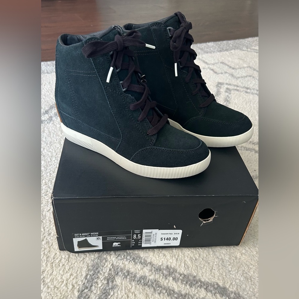 Sorel Women's OUT N ABOUT™ II Wedge Sneakers - Picture 3 of 8